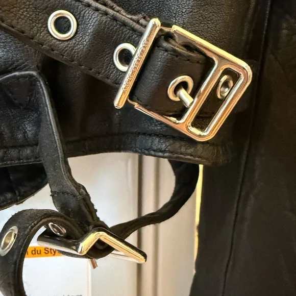 Burberry Brit Leather Jacket (Size M) - Picture 9 of 10